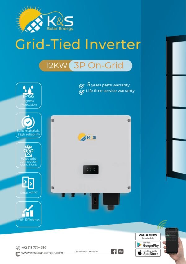 K&S 12KW ON-GRID INVERTER 3 PHASE